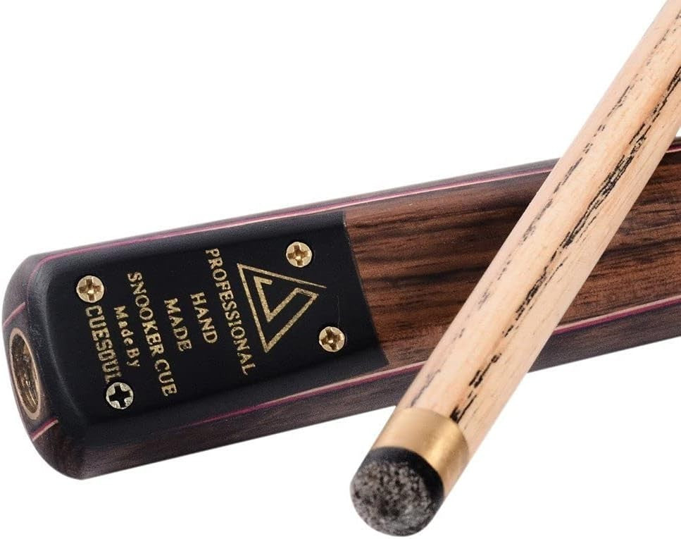 Handmade 57in Snooker Cue 3/4 Joint Rosewood Splice 9.5mm Extension Set