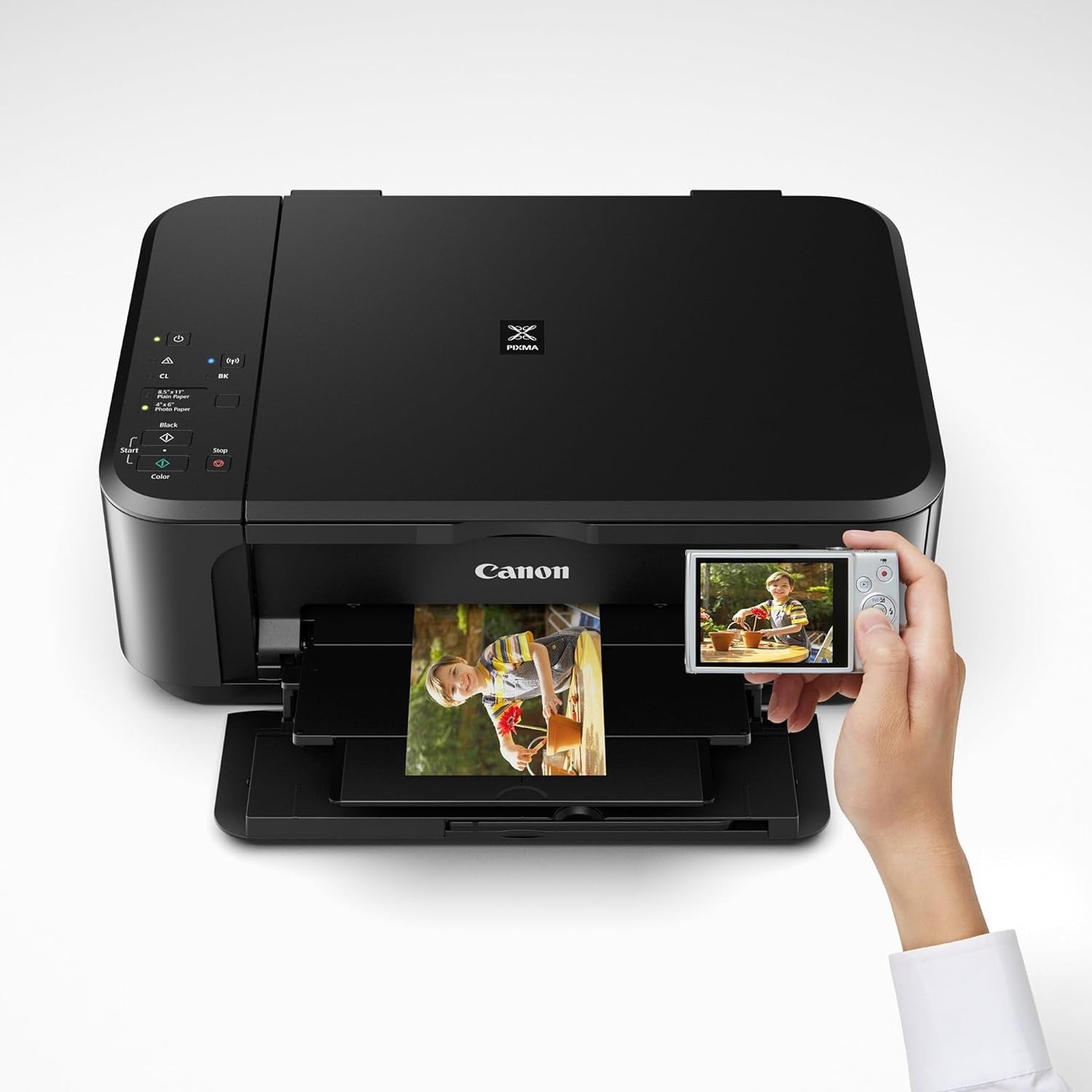 Wireless All-in-One Printer | Compact, Duplex, Mobile Printing, Black