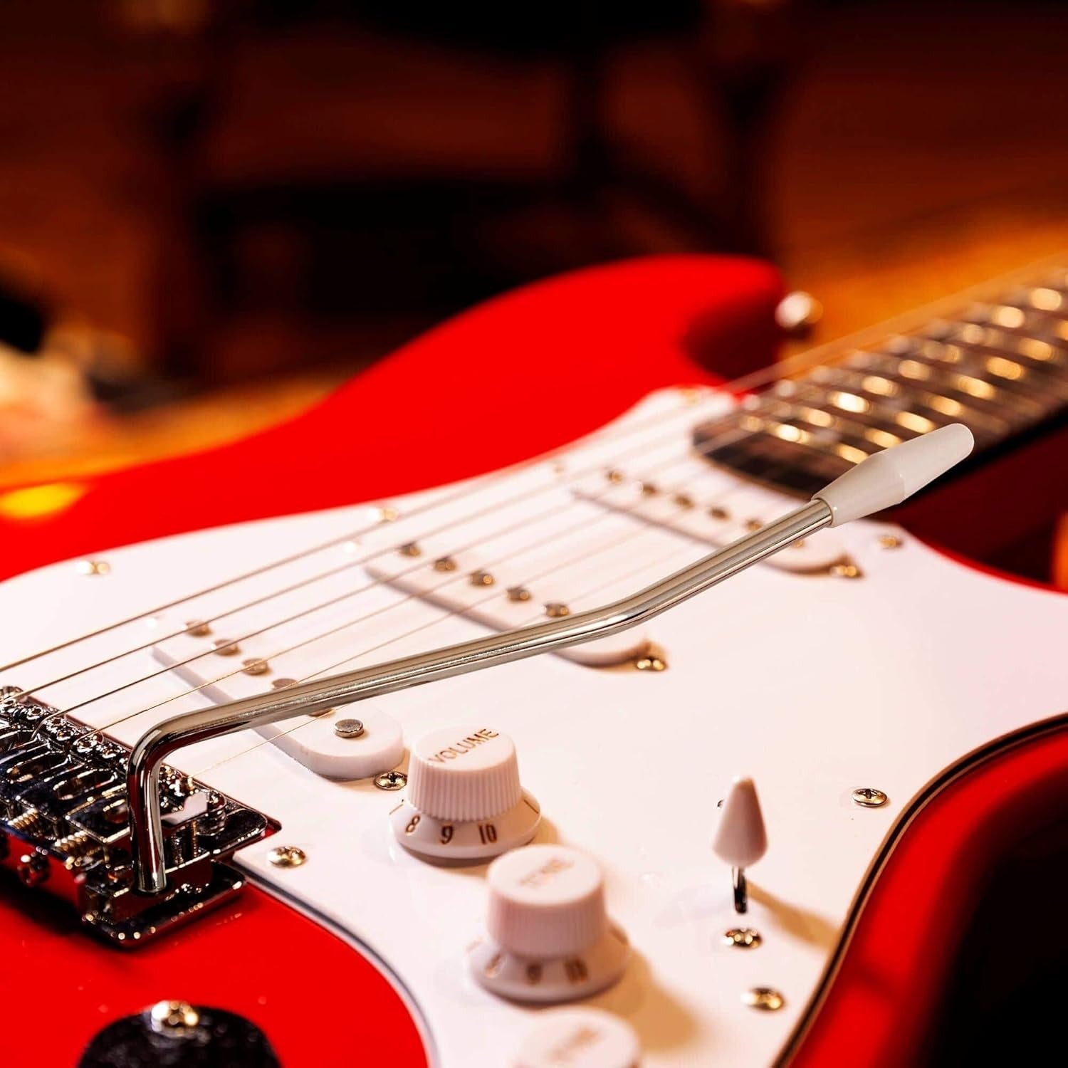 Beginner Electric Guitar Starter Kit 40W Amp 21 Fret Red