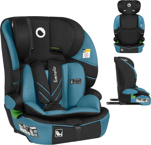 ISOFIX Child Car Seat 12 Months–12 Years Side Impact Adjustable Headrest