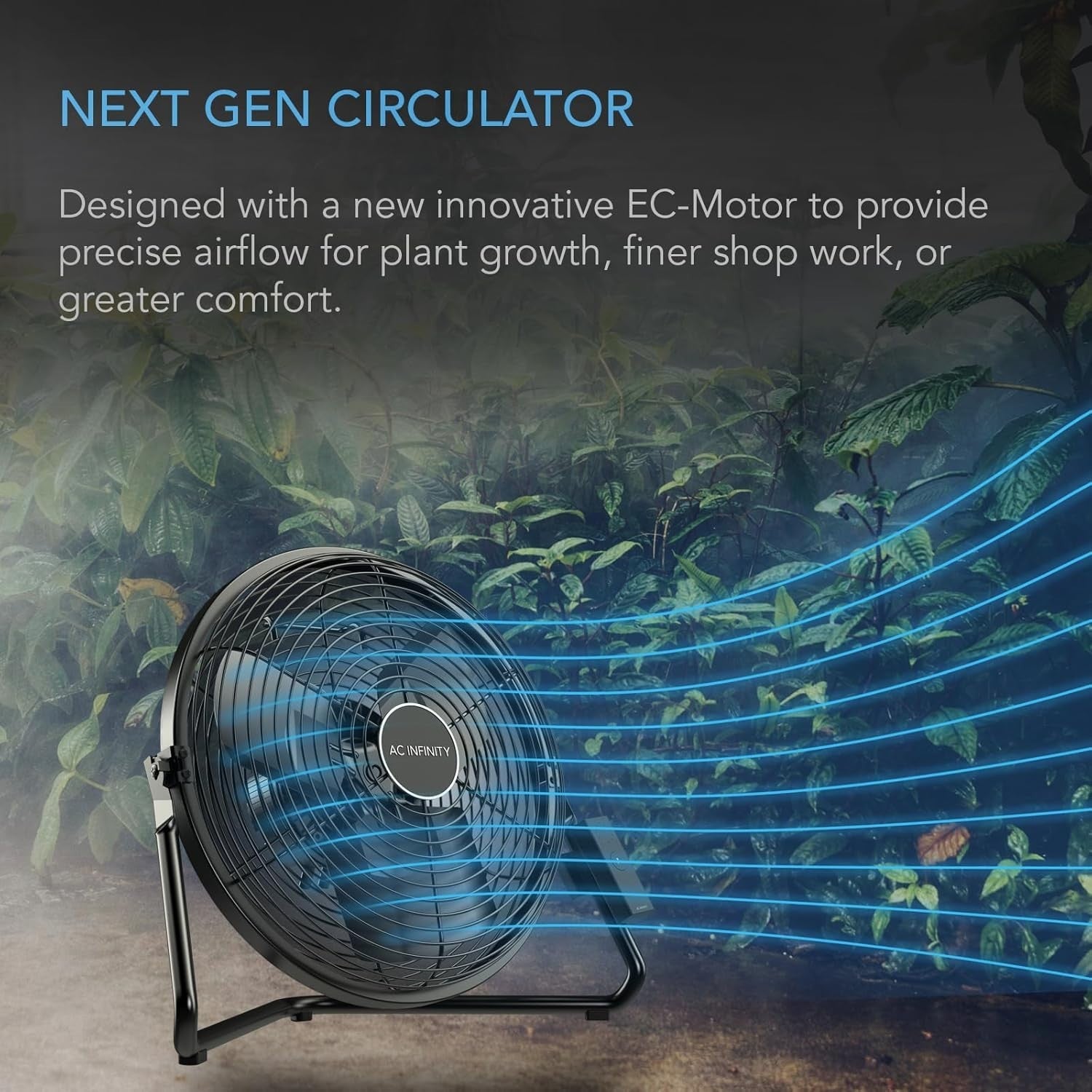 12" Industrial Wall Fan 10-Speed Remote Control Quiet 100W Air Circulation Black
