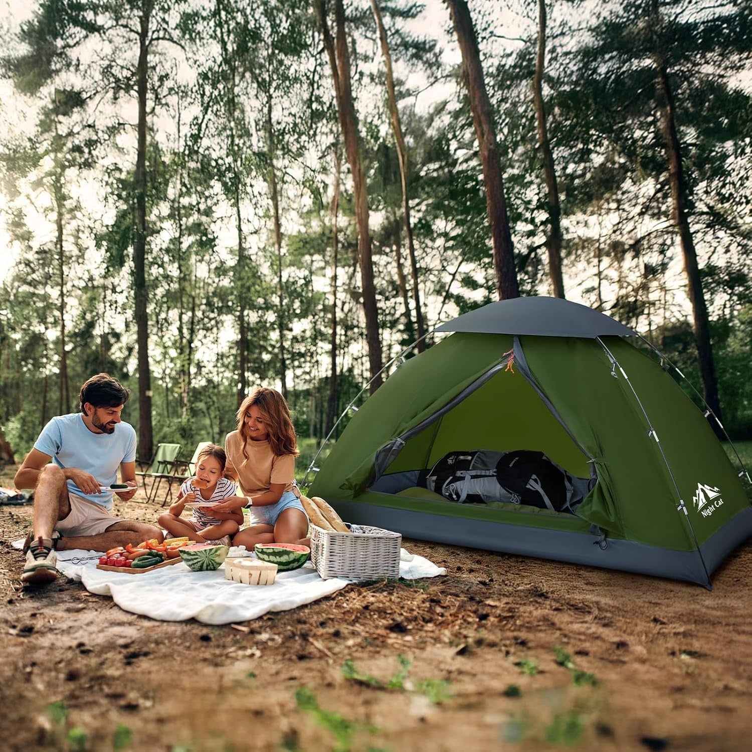 1-2 Person Camping Tent Waterproof Lightweight Backpacking