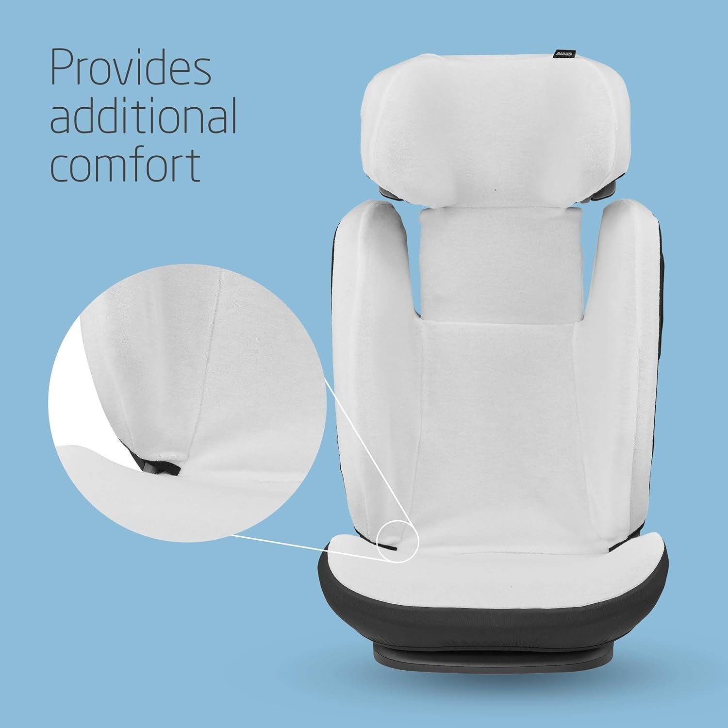 Organic Cotton Car Seat Summer Cover Breathable Moisture Absorbing Washable