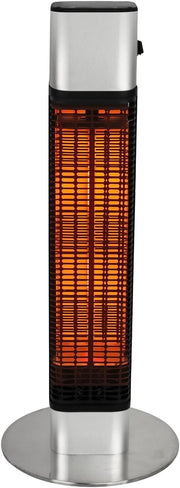 Outdoor Infrared Patio Heater 1200W Freestanding Waterproof Safe Compact