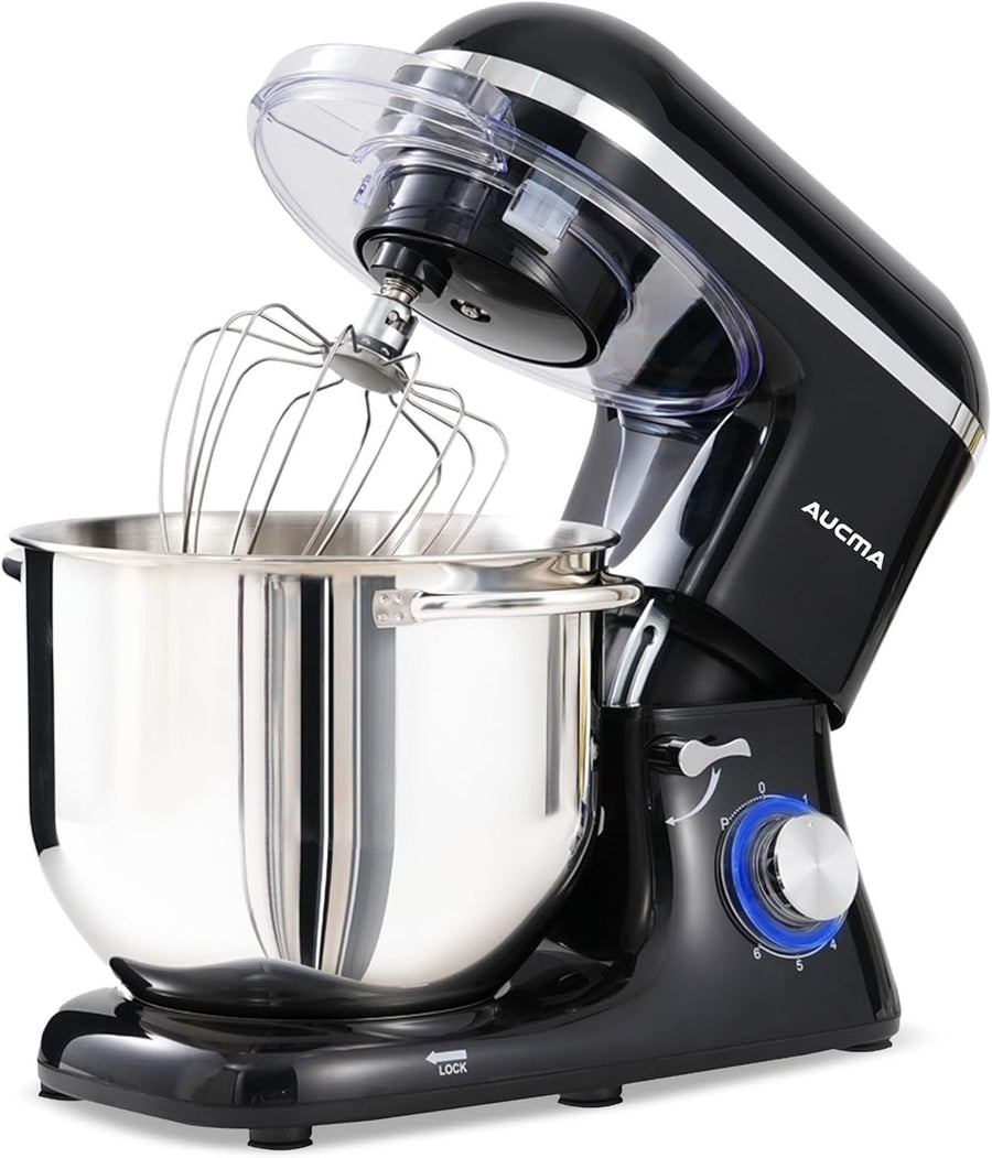 1400W 7.5L Stand Mixer 6-Speed Food Dough Bread Cake Beater Whisk Bowl