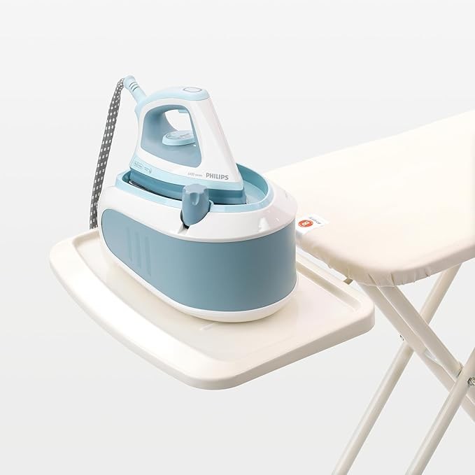 Large Ironing Board 124x38cm Anti Wobble Adjustable Height Steam Iron Rest