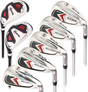 Mens Right Hand Golf Iron Set 6-7-8-9-PW + 24° 27° Hybrids Regular Flex