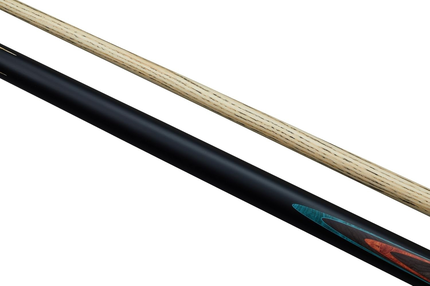 57in 2-Piece Snooker Cue Ash Shaft Brass Joint 10mm Tip