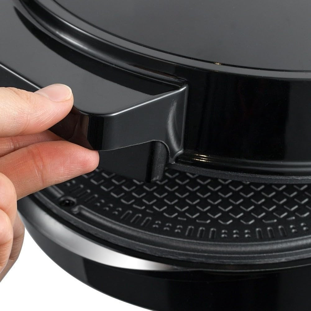 Electric Waffle Cone & Crepe Maker 1000W Double-Sided Non-Stick Compact Machine