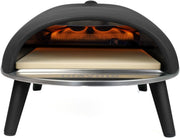 Gas Portable Pizza Oven with Peel & Bag | Outdoor BBQ Pizza Maker 500°C | Black