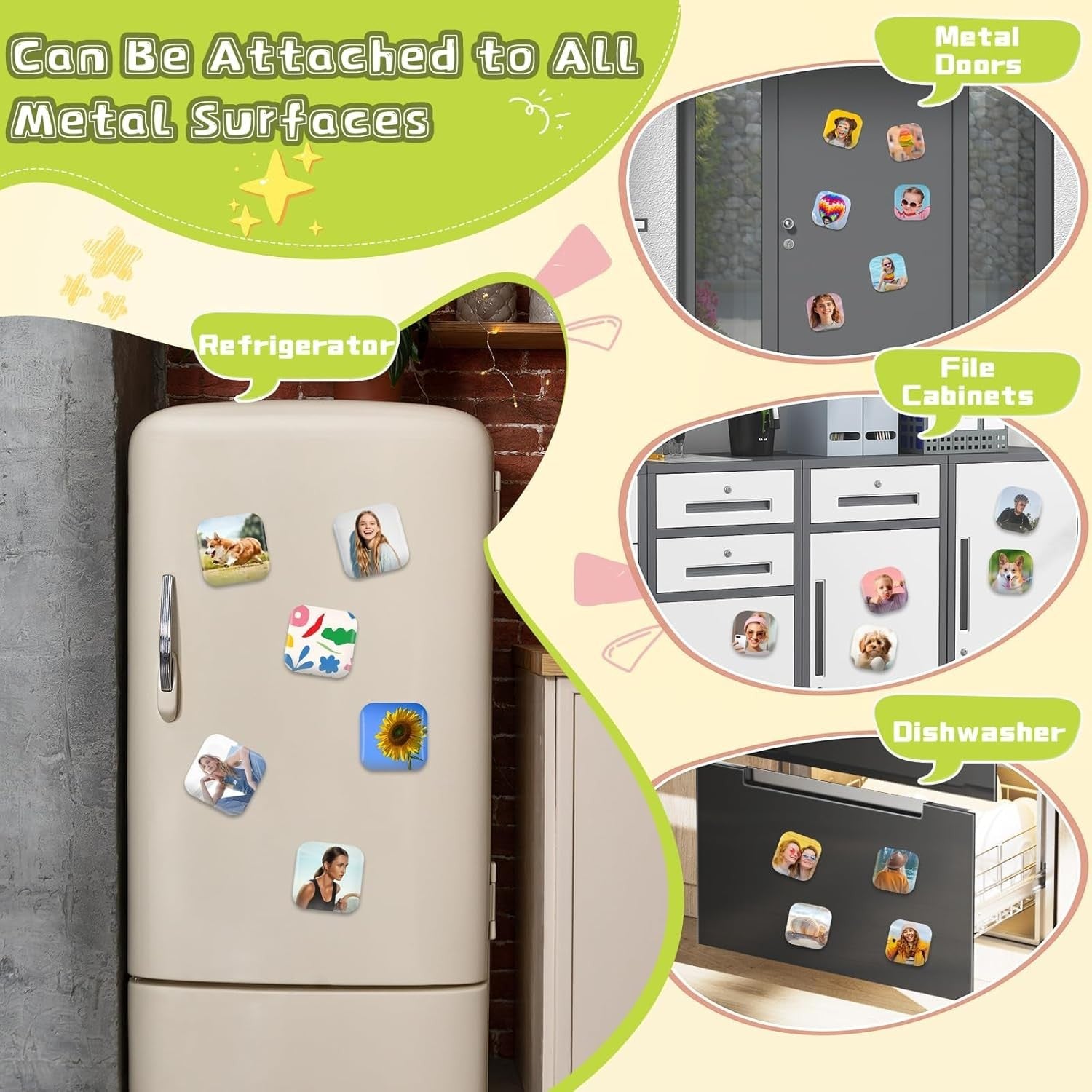 Photo Magnet Making Machine 50mm Button Press Fridge Magnet Kit