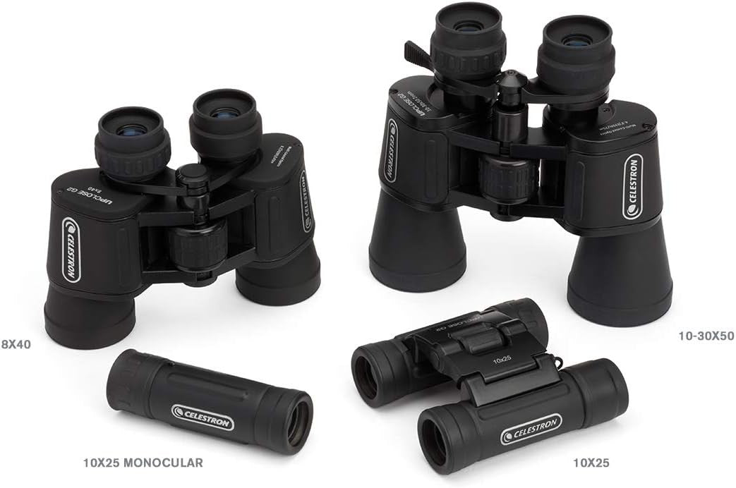 8x40 HD Porro Prism Binoculars Wide View Powerful Outdoor Birdwatching Optics