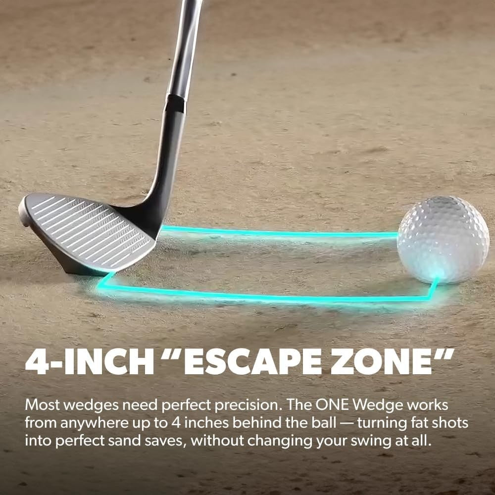 56° Easy Pitch Golf Wedge No Chunking Any Lie Ambidextrous