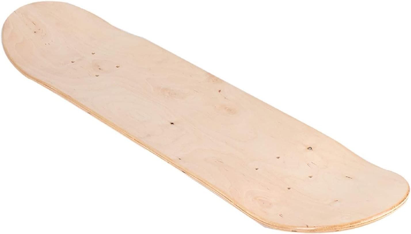 Blank Maple Skateboard Deck 8in Double Concave DIY Custom Board Kids Adult Pro