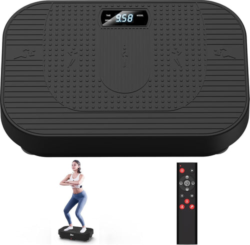 Whole Body Vibration Plate 200 Speeds Lymphatic Drainage 330lb