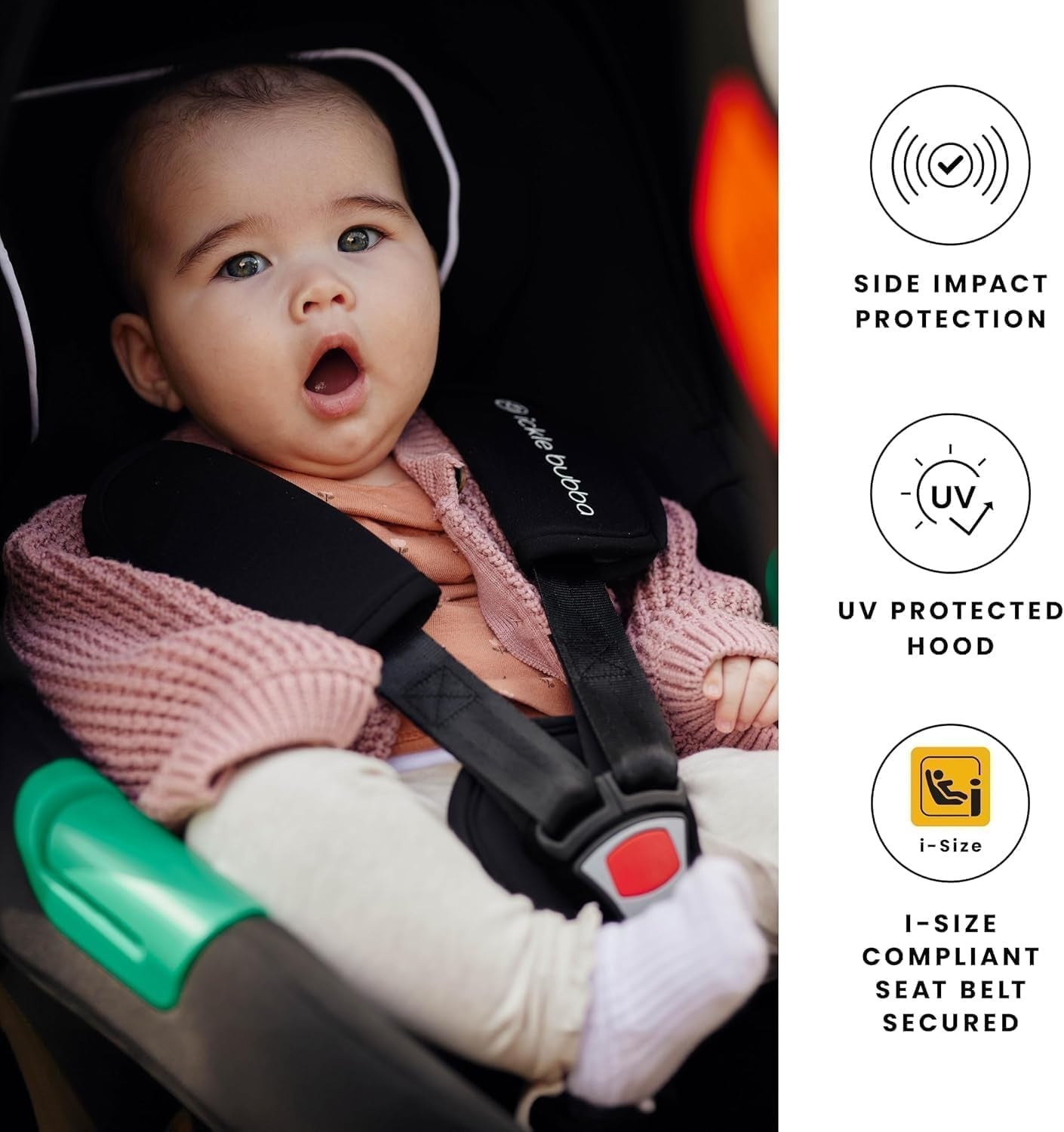 i-Size Baby Car Seat R129 Rear Facing Lightweight Newborn Infant Seat