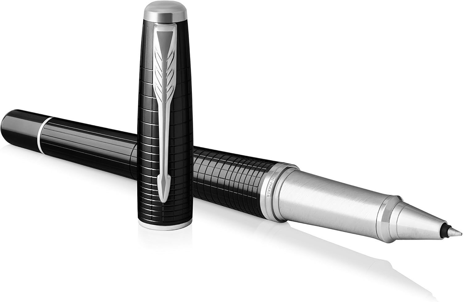 Luxury Ebony Metal Rollerball Pen – Fine Tip, Ergonomic, Gift Box