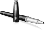 Luxury Ebony Metal Rollerball Pen – Fine Tip, Ergonomic, Gift Box