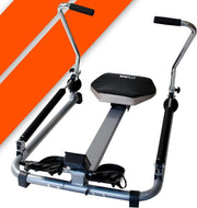 Compact Hydraulic Rowing Machine Adjustable Resistance LCD Home Rower 120KG