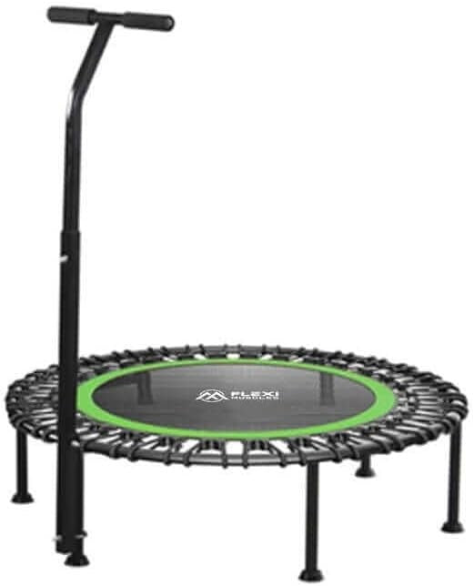 40in Low Impact Exercise Trampoline Bungee Rebounder Handle 150KG