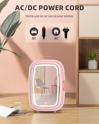 15L Mini Fridge & Warmer | Portable Low-Noise Skincare & Drinks Cooler