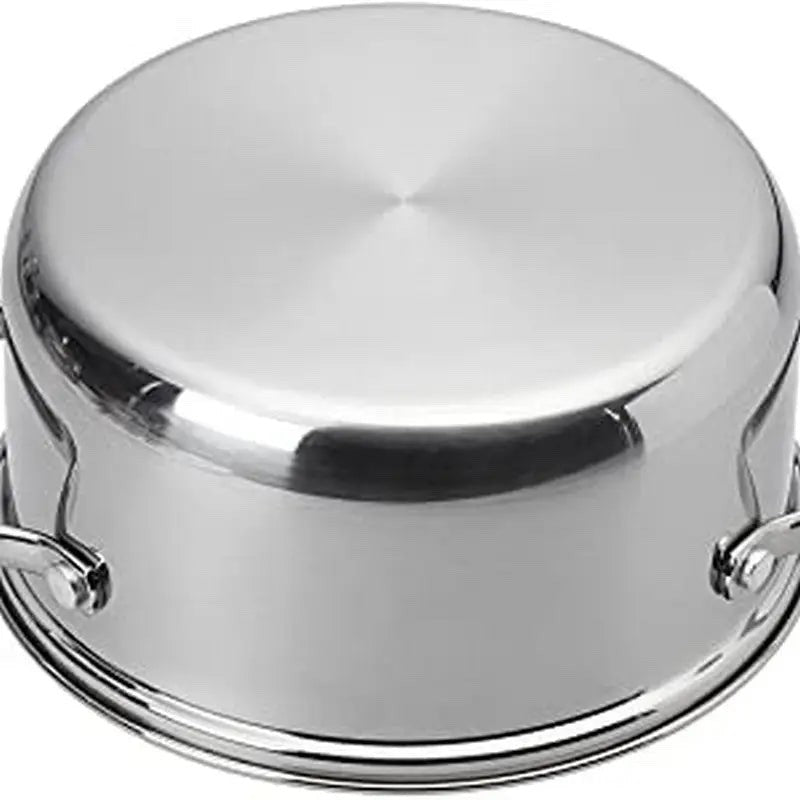 3pcs Stainless Steel Saucepan & 3 Tier Steamer Set – Induction Cookware Pots