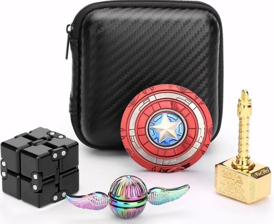 Fidget Toy Set Stress Relief Spinner Cube Sensory Desk Gift Bulk