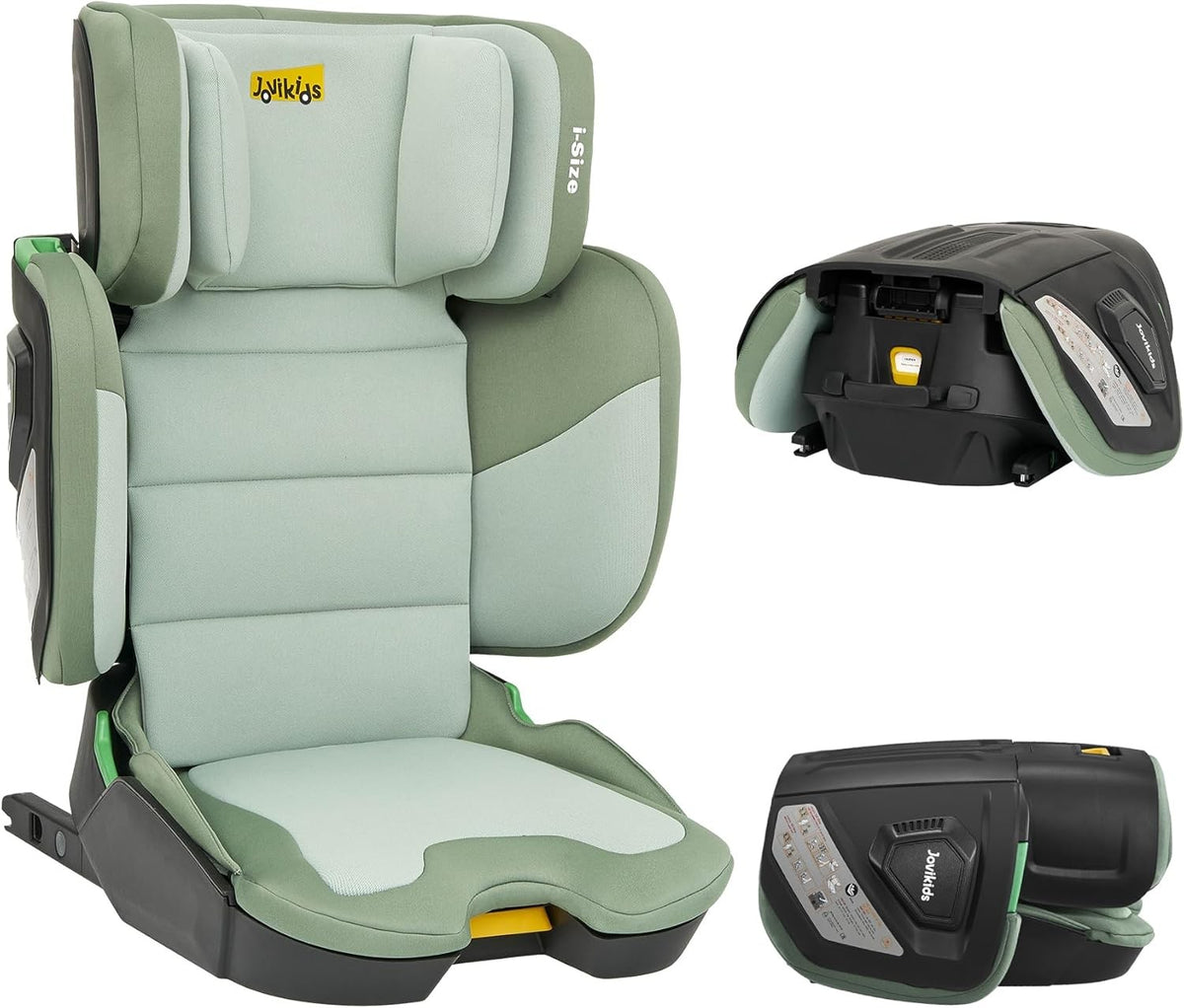 i-Size Booster Car ISOFIX Folding Portable 3–12 Years 100–150cm