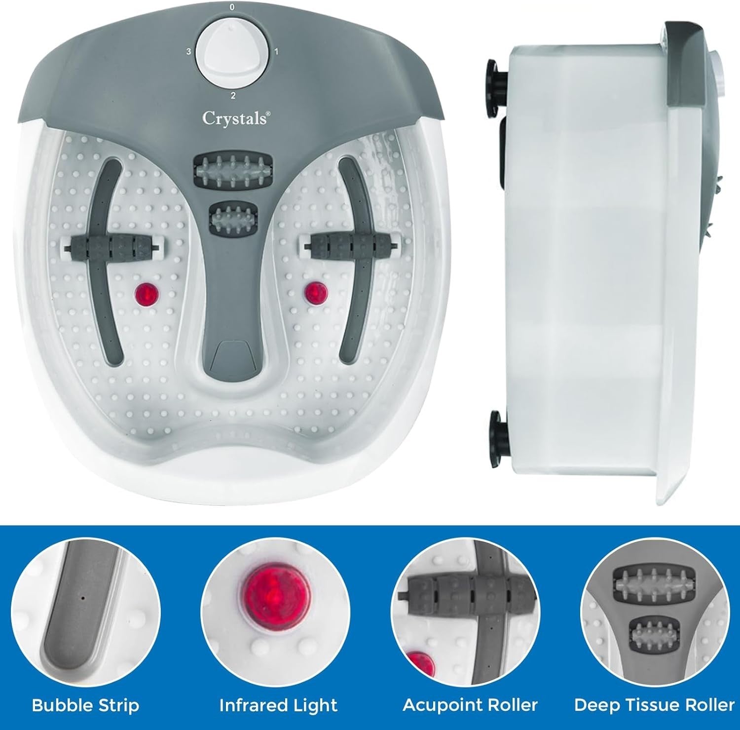 Advanced Circulation Booster Leg & Knee Pain Relief EMS Therapy Device