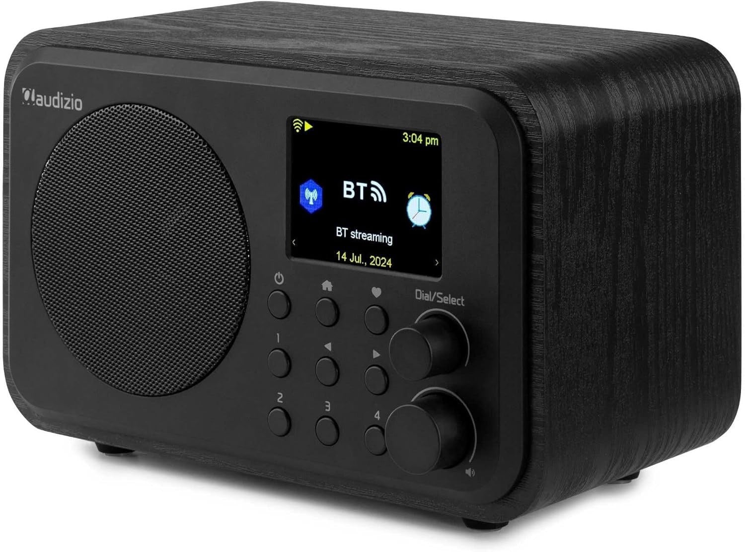 Portable DAB/DAB+ Internet Radio with Bluetooth, FM & Alarm Clock
