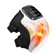 Cordless Knee Massager Vibration Therapy Wrap with Heat Pain Relief Arthritis