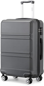 Travel Check-In Case 24” ABS+PC Hard Shell Spinner with TSA Lock