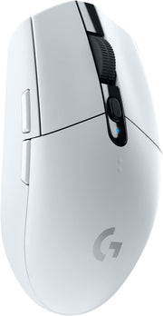 White Wireless Gaming Mouse 12000DPI Lightweight 6 Button 250Hr Battery PC
