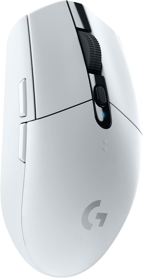 White Wireless Gaming Mouse 12000DPI Lightweight 6 Button 250Hr Battery PC