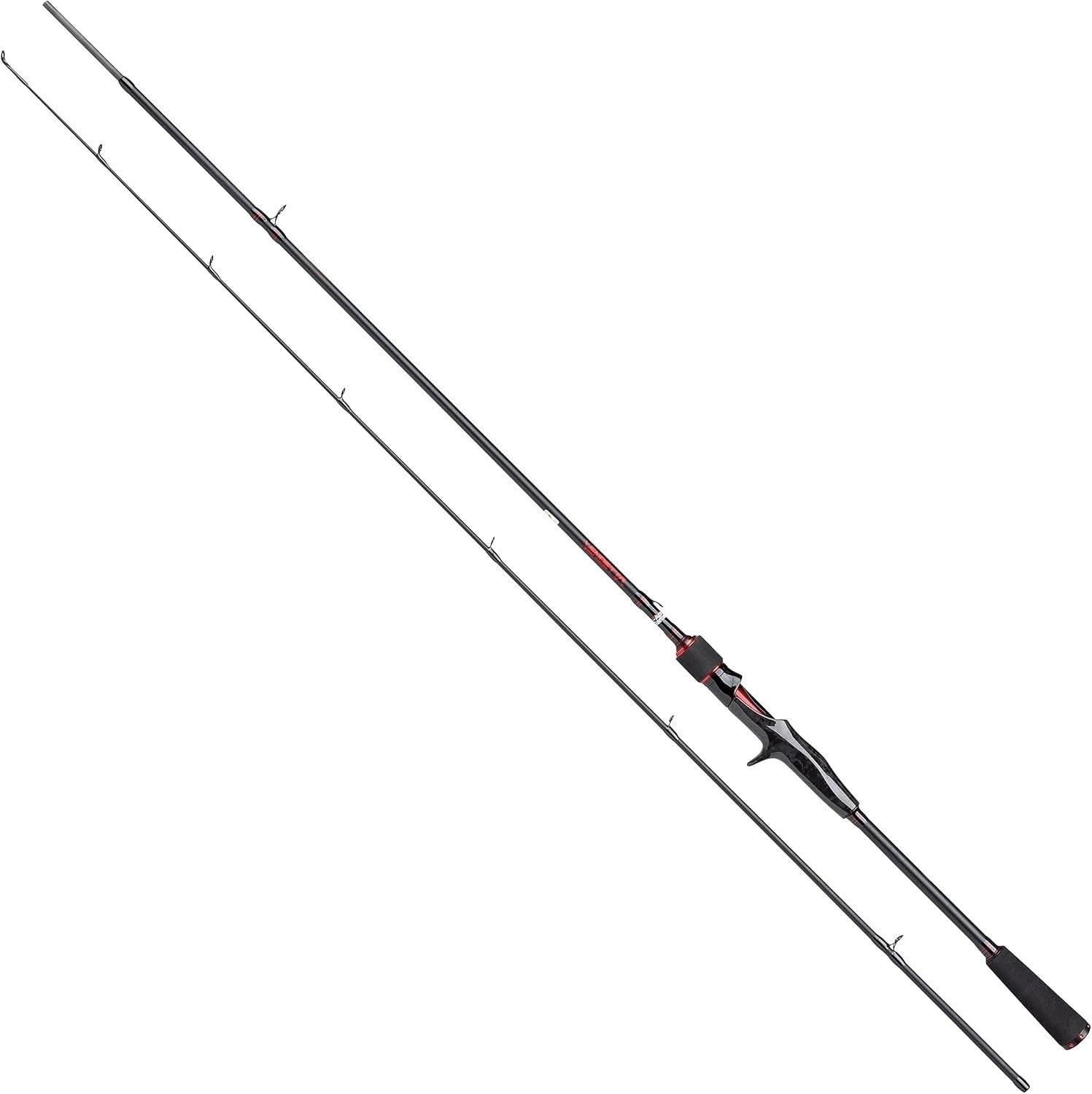 2.13m Baitcast Rod 10-30g Carbon Lure Fishing Pike Perch Zander