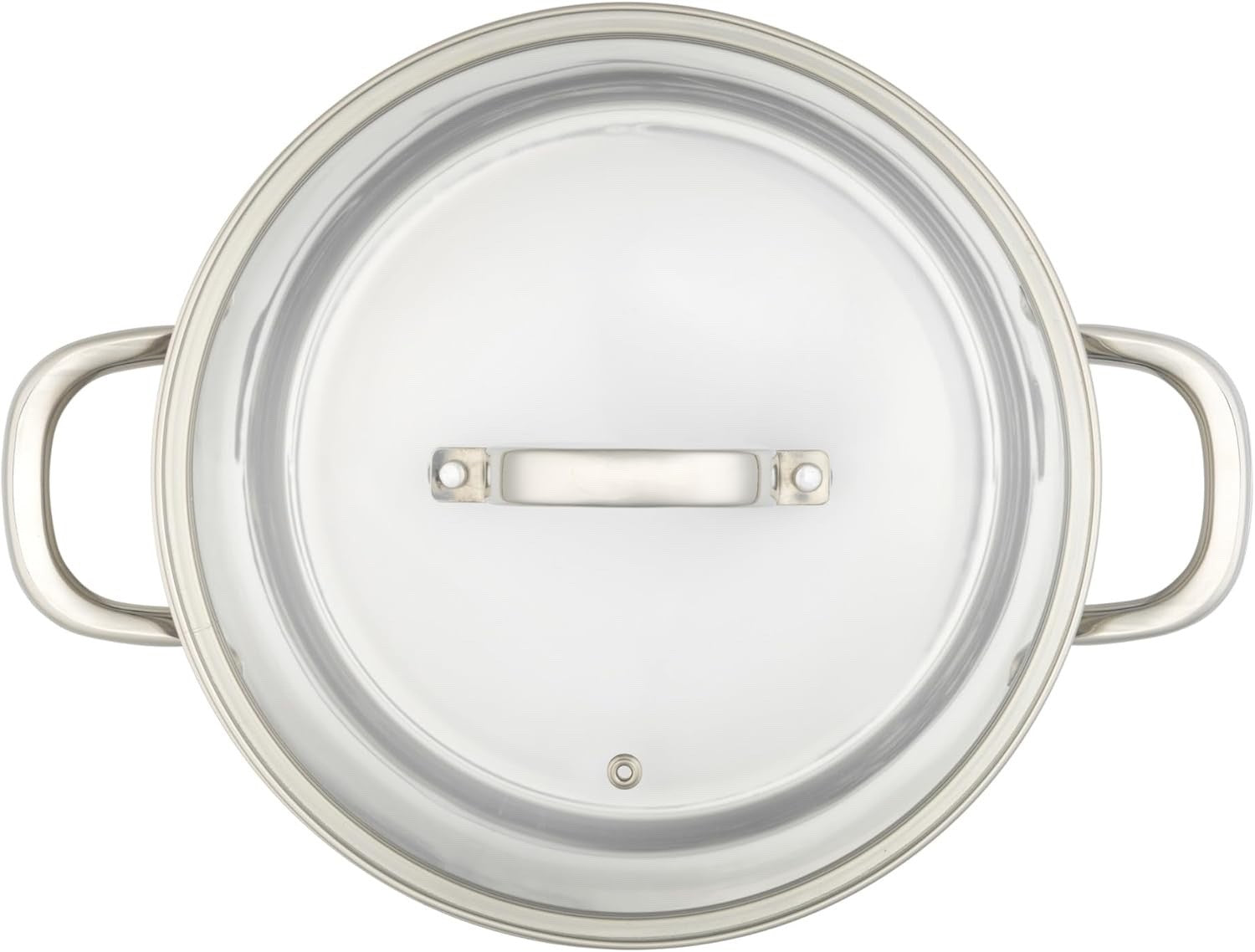 24cm Stainless Steel Stockpot – 9L Large Induction Cooking Pot with Glass Lid
