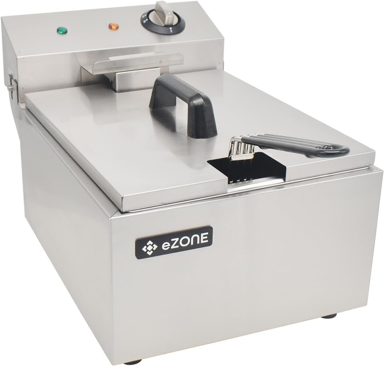 Commercial Electric Deep Fryer 5L Single Tank 3000W Countertop