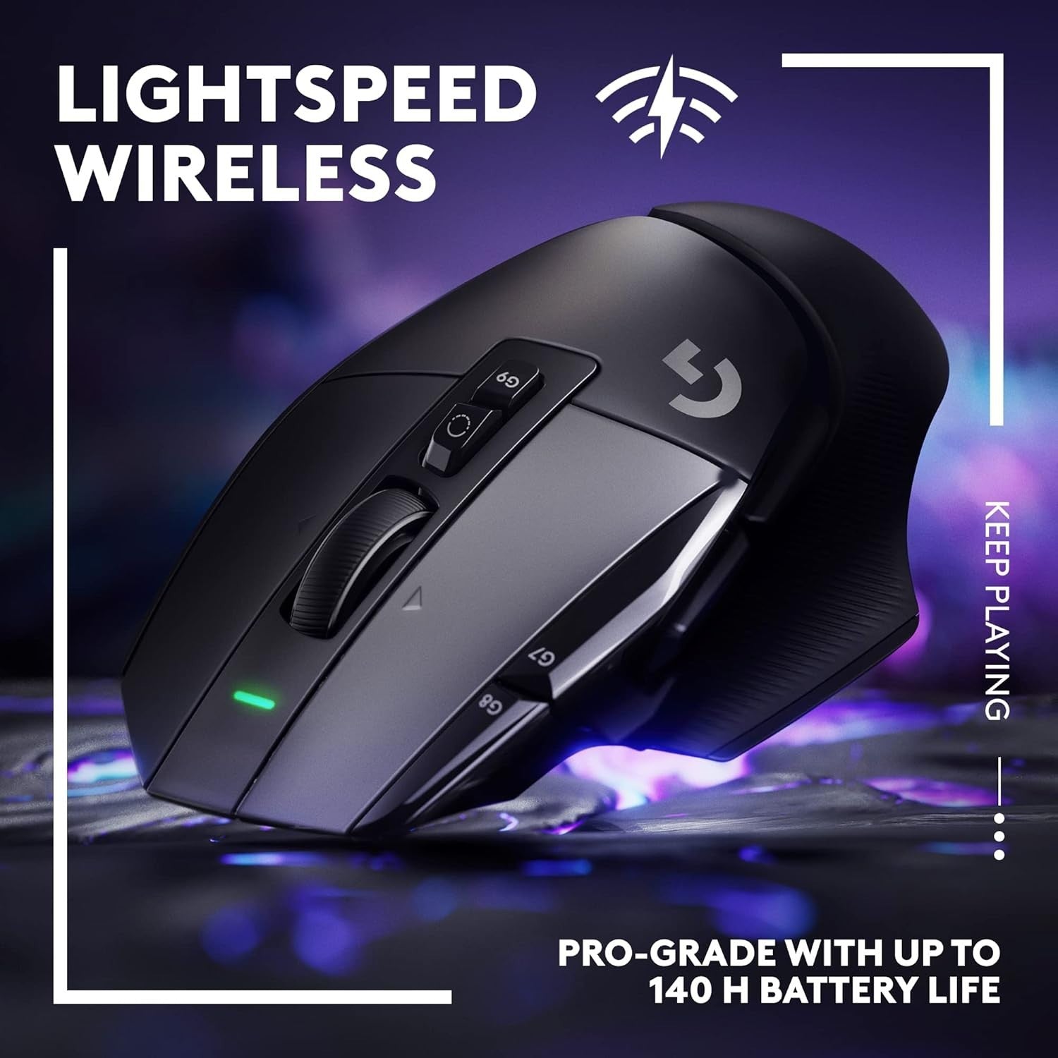 Wireless Gaming Mouse 25K DPI Ultra Fast Lightspeed Ergonomic Pro PC