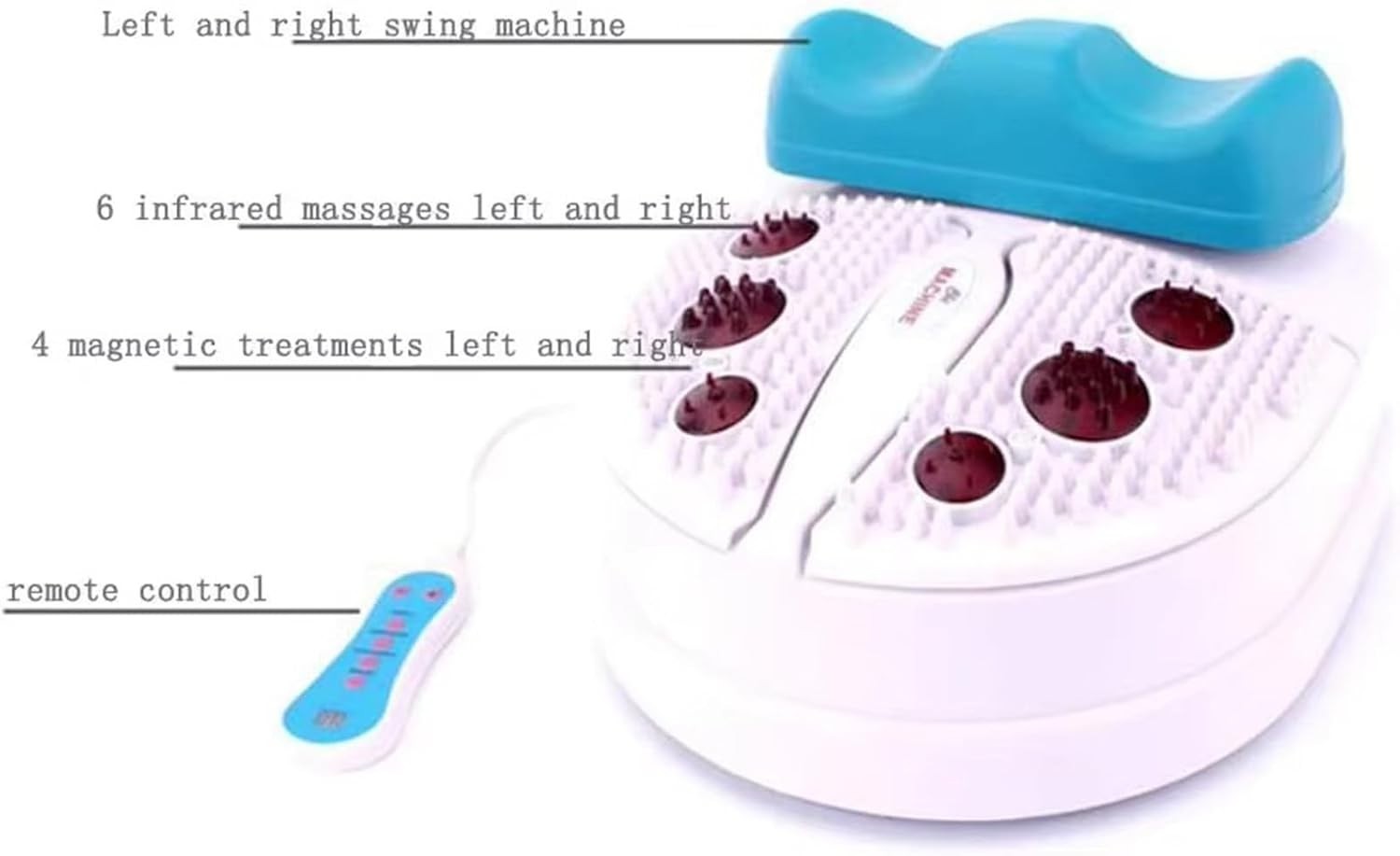 Foot Massager Machine | Blood Chi Aerobic Swing for Leg Pain & Vitality