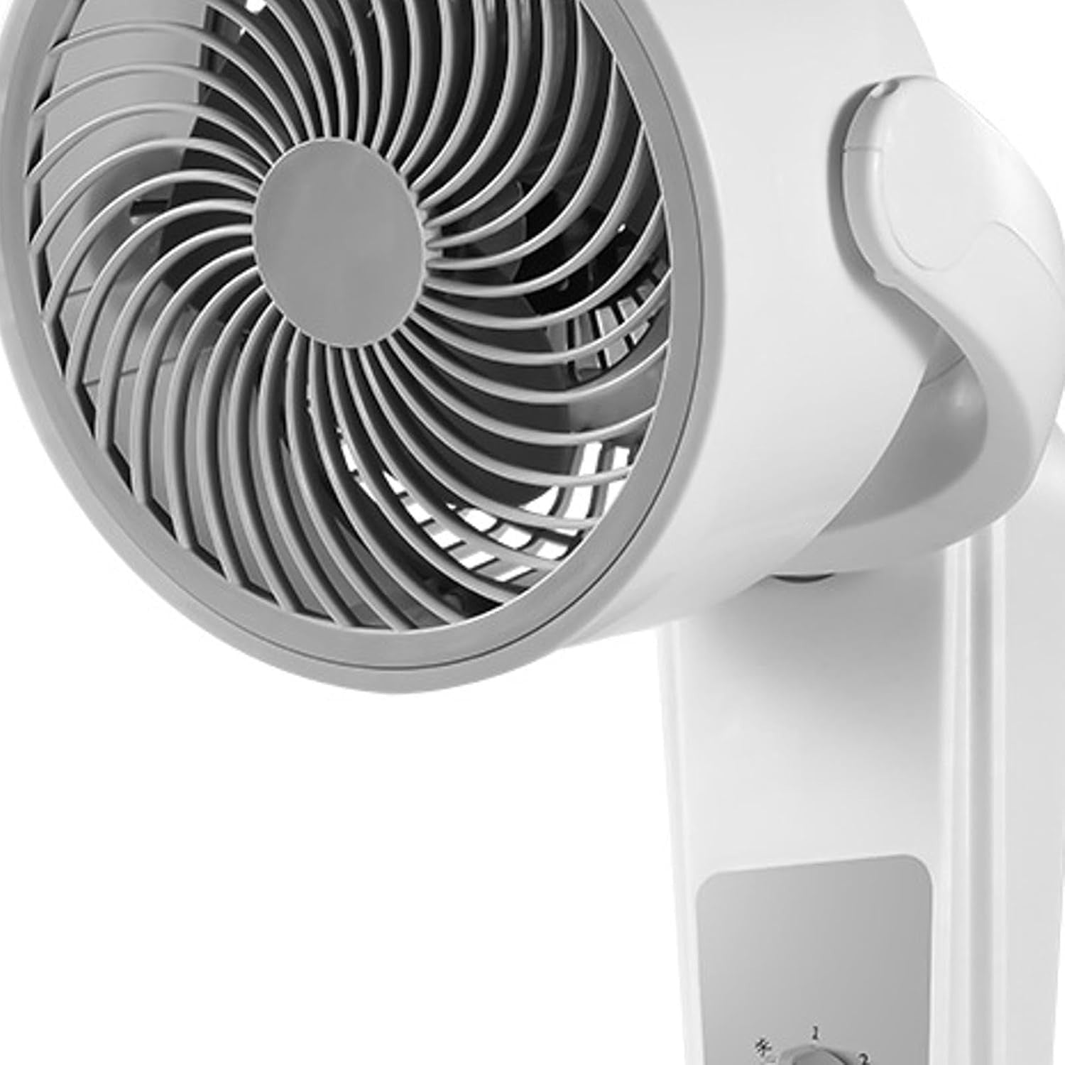 Wall Mounted Fan 220V 3-Speed 40W Quiet Cooling Oscillating for Bedroom Bathroom