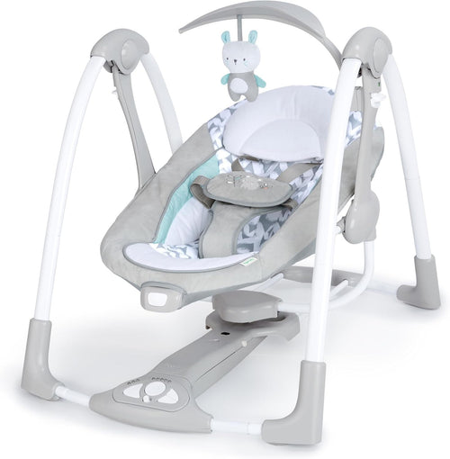2in1 Baby Swing and Infant Seat with Music Vibrations Adjustable Portable