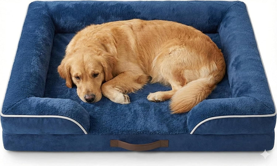 XL Orthopedic Memory Foam Dog Bed Waterproof Washable Sofa