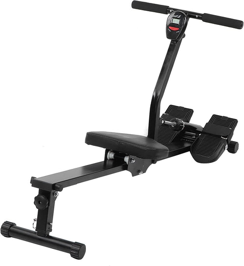 Foldable Magnetic Rowing Machine Quiet Resistance LCD Home Rower 120KG