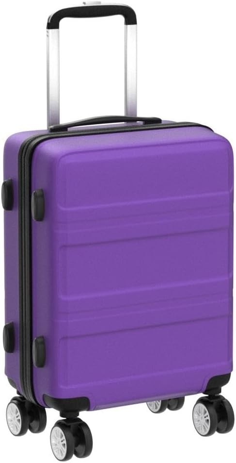 Compact Cabin Travel Case 20” ABS+PC Hard Shell Spinner TSA Lock