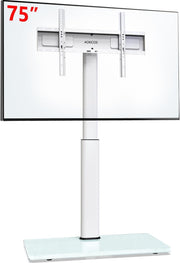 Adjustable TV Floor Stand 43-75" Swivel Tilt 1554mm Height Max 50kg Load