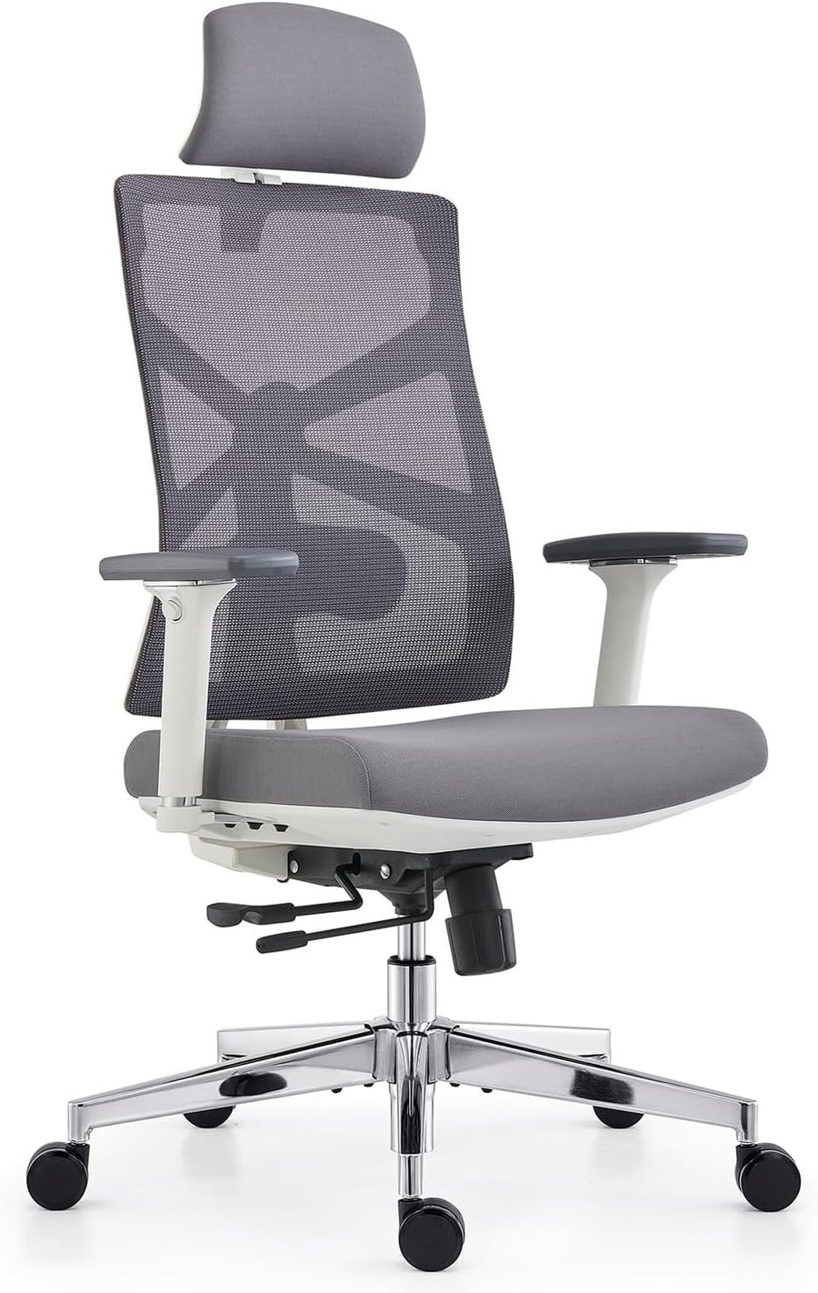 Ergonomic Office Chair Mesh Back Support 4D Armrest Adjustable Lumbar Seat