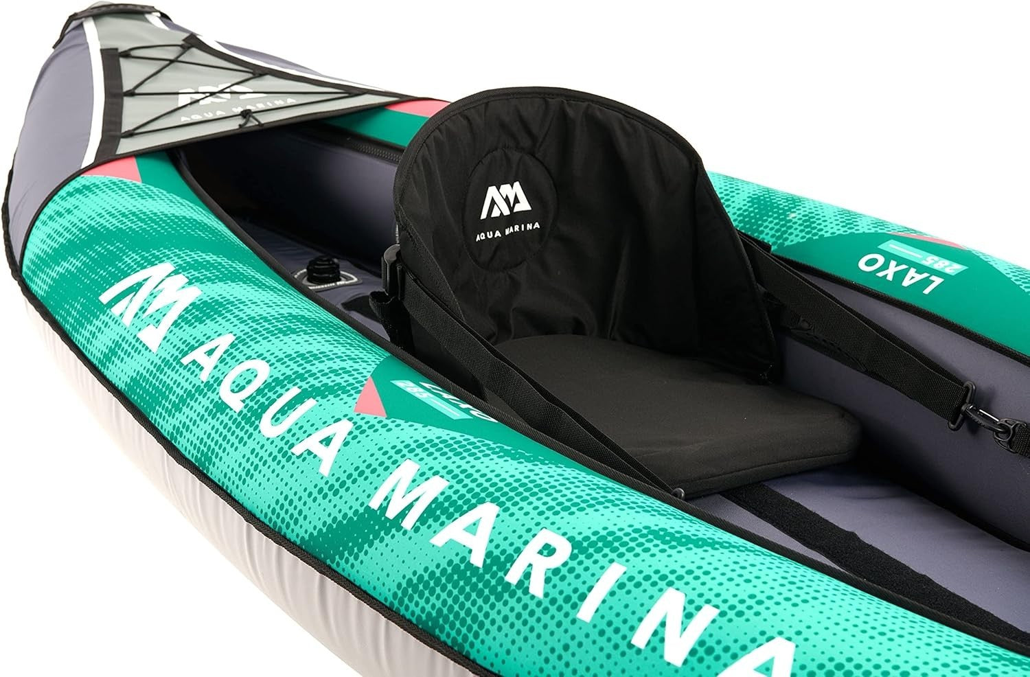 Inflatable Leisure Kayak V Hull Tracking PVC Boat w/ Handles