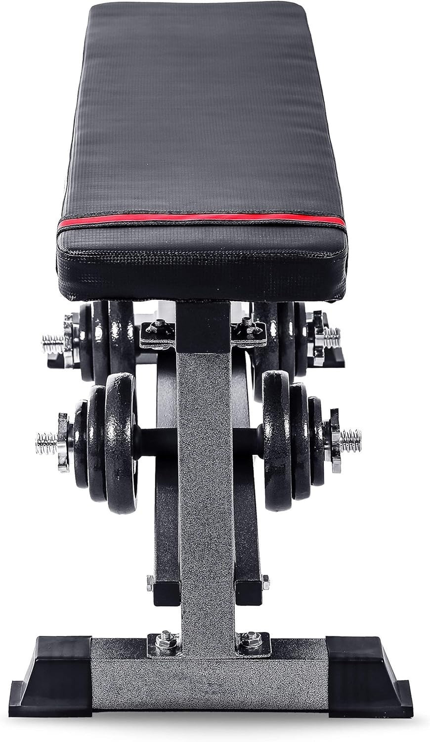 Multi Gym Flat Bench With Dumbbell Storage 300kg Home Training