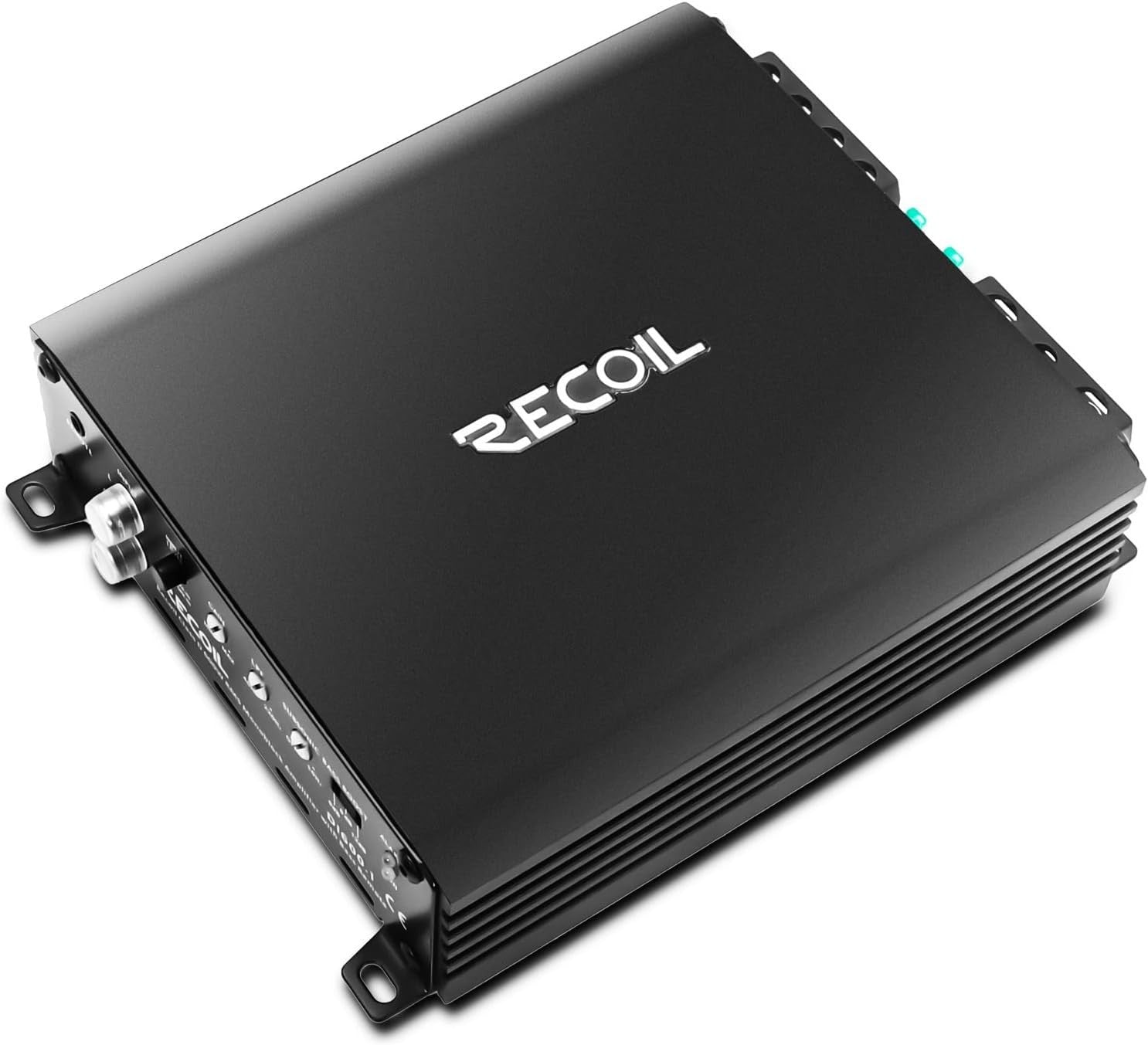 DI600.1 Class-D Mono Subwoofer Amplifier 1200W Max 1/2/4Ω Remote Bass Knob