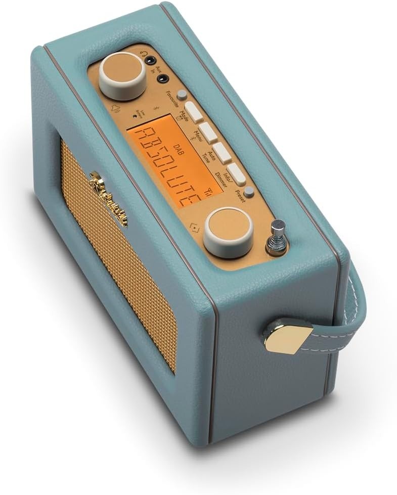 Portable DAB DAB+ FM Radio Bluetooth Retro Dove Egg